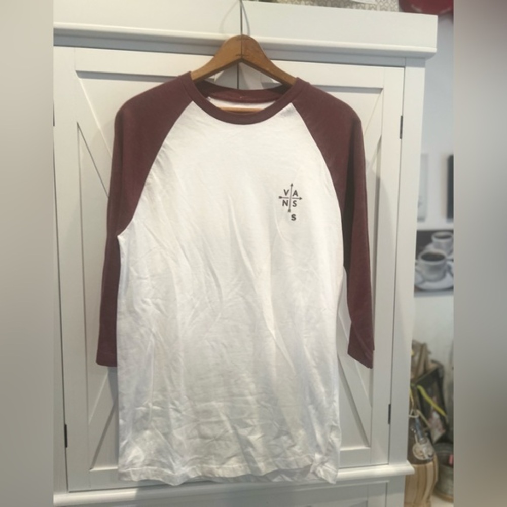 VANS baseball 3/4 sleeve tee